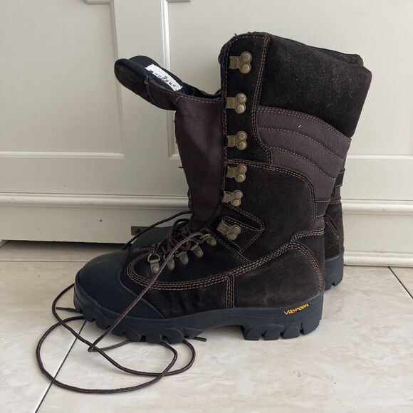 Guide Gear Mens Thinsulate Hunting Boots Leather Vibram Size 8M main image 8